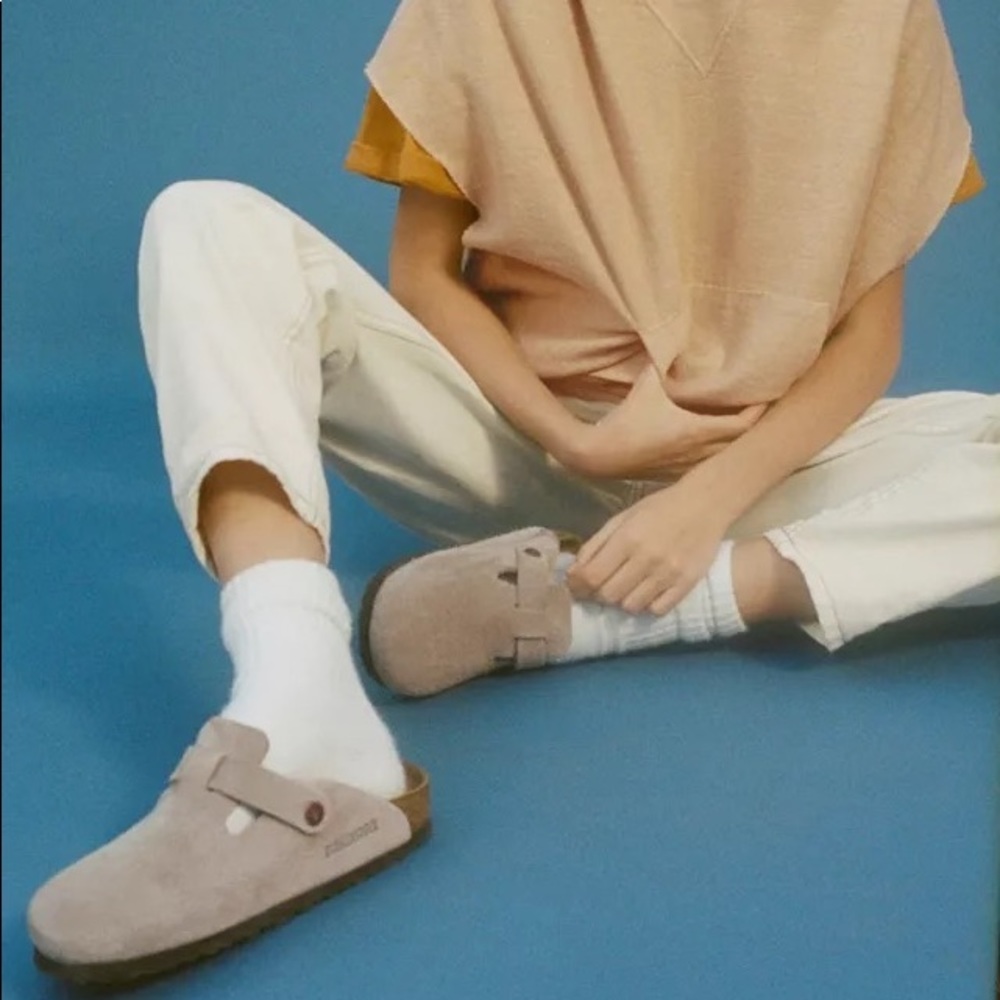 NIB Birkenstock Boston Taupe size 40